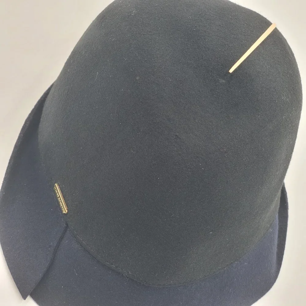 Vince Camuto 2-Tone Wool Cloche